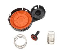 Akozon PCV Valve Cover 0248S0 Membrane Replacement 1.6HDI | ABS Rubber Metal,Oil Mist Control,Dust Moisture Protection,Engine Service Replacement, 1.6HDI