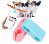 Akozon Pet Selfie Dogs and Cats - 2pcs Silicone Pet Photographing Props Attract Attention Photos and Training Tool