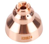 Akozon Plasma Shield Cap, 5pcs Plasma Shield Cup Cap for MAX45 Cutting Torch Consumables 220674