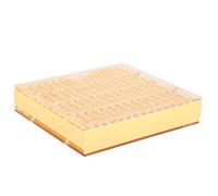Akozon Plastic Bee King Incubator Free Move Harmless Breeding Box Beekeeper Beekeeping Tool Plastic Bee King