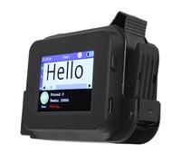 Akozon Pocket Inkjet Printer with Adjustable Height, 2.4 Touch Screen Handheld Coder for Fast Drying Ink, Portable Mini Inkjet Printer for Text and Barcode Printing (Black)