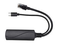 Akozon POE Splitter 48V to 5V Conversion - POE Splitter RJ45 Interface Isolation Support IEEE 802.3af Homes and Offices