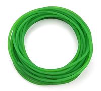 Akozon Polyurethane Round Belt PU Polyurethane Round Belt for Drive Transmission High-Performance Green Rough (4mm*10m)