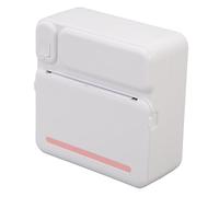Akozon Portable InklessAPP Phone Printer for Kids DIY Study Notes Pictures Receipts (Pink)