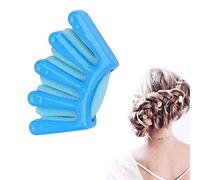 Akozon Portable Roller Hair Styling Tool - Bride Hair Braider Twist Braid Maker for Easy French Twist Hairstyles (Blue)