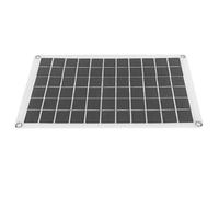 Akozon Portable Solar Cell Panel 100W Monocrystalline USB Output Power Generation for Car Travelers Yacht