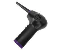 Akozon Powerful Cordless Air Duster 60000RPM 2 Speed Rechargeable Dust Blower for Keyboards, Electronics and More with 5 Versatile Nozzles and LED Light