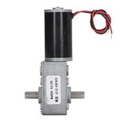 Akozon Powerful DC 12V Gear Motor Dual Shaft (40RPM) | High DC 12V Geared Motor - Miniature Motor, CW CCW Rotation, Perfect for Printers and Automation