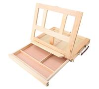 Akozon Premium Folding Easel with Drawer Artists - Portable Display Easel Beginners and Professionals - Arts, Crafts & Sewing/
