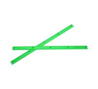 Akozon Premium Quality, Wear-Resistant Rib Bones Rails - Stable, Flexible Longboard Rails Ribs Bones - Perfect for Skateboarding Enthusiasts - Glossy Appearance Board Rails (Green)