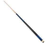Akozon Professional 59in Pool Stick for Adults - 13MM Big Head Maple Billiard with PU Leather Grip, High Performance Non-Slip Pool Table Stick for Beginners & League Players (Blue)