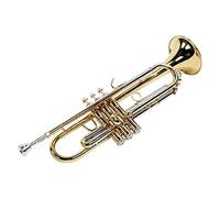 Akozon Professional Brass Trumpet with Accessory Kit - Three Colors Standard Musical Instrument Designed Musicians - Premium Quality