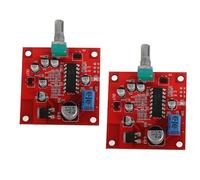 Akozon Pt2399, 2Pcs Microphone Reverb Board Without Preamplifier Amplifier Funtion DC6-15V Reverberation Board Module Professional Accessories