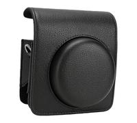 Akozon PU Leather Camera Case Fit for Fujifilm Instax Mini 99 (Black) | Shoulder Strap Included, Protective Storage, Vintage Style, Lightweight Design for Daily Travel and Photography