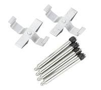 Akozon Rear Brake Pad Pins Clips BPF1266A Rear Disc Brake for Vectra for Vectra B 1995 to 2003