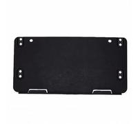 Akozon Rear License Plate Bracket, Universal A0008101611 Tail Bumper Car Tag Holder with Factory Hole Alignment for European Vehicles No Drilling Required