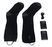 Akozon Rechargeable Heated Socks Foot Warmer 3 Heating Levels USB Charging Comfortable Washable Men Women - Sports & Outdoors
