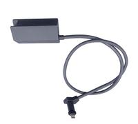 Akozon Rectangle Dish Antenna Satellite Ethernet Adapter USB Powerline Kit for V2 Black