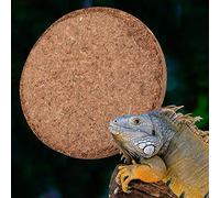 Akozon Reptile Coconut Soil Pad - Coconut Fibre Mat for Spiders, Lizards, Scorpions, and Humidity-Loving Pets - Eco-Friendly Reptile Landscaping Decor