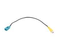 Akozon Reverse Camera Adapter Cable Copper for W204 C180 E200 Backup Cam Wire Rearview Video Connector Fits Pcm 2.1 3.0 Ntg2.5 4.0 Weatherproof