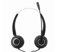 Akozon Rj9 Call Center Headset With Noise Cancelling Phone Volume Control And Mute Function