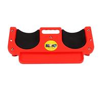 Akozon Rolling Knee Pads Rolling Knee Dolly Sliding Knee Creeper Pads Protector With 5 Castors Repair Tool Tray for Mechanic Carpenter Flooring