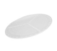 Akozon Round Center Finder for Woodworking - Acrylic Compass Tool for Precise Centering and Circle Drawing in DIY Projects and Crafting (Large woodworking centering ruler (diameter 30cm))