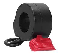 Akozon Scooter Accelerator Grip, Finger Throttle Booster Hall Sensor Electric Grip, Waterproof Gas Electric Scooter Throttle Bicycle AccessoriesBlack for (Red)
