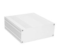 Akozon Shielded Aluminum Enclosure Aluminum Project Matte Silver Split Type Enclosure 54x145x150mm - Tools & Home Improvement