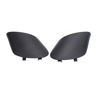Akozon Side Mirror Arm Cover, Left/Right Car Mirror Stem Cap For Fiat 500 For Fiat 500 Convertible For Abarth 595 For Abarth 695