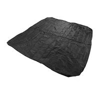 Akozon Silver Coated Taffeta Outdoor Square Hot Tub Cover - 210x210x30cm Spa Rain & Dust (Black)
