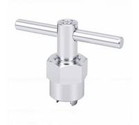Akozon Sink Faucet Puller Faucet Valve Cartridge Remover Tool, Cartridge Removal Tool, Silver Aluminum Alloy Compatible with 1200 1222 Fit RV Yacht Boat
