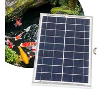 Akozon Solar Powered Oxygen Pump Fish Aquarium Aerator - 3 Options Water Circulation Pump Garden Pond