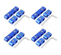 Akozon Spark plug wire separator 12Pcs Braided Engine Spark Plug Wire Hose Separator Clamp Fitting Kit for 8mm 9mm 10mm,ht lead dividers