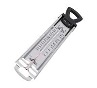 Akozon Stainless Steel Candy Thermometer, Stainless Steel Candy Thermometer, with Adjustable Pot Clip and Heat Proof Handle, for Deep Frying Jam Syrup Chocolate Brewing