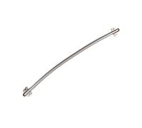 Akozon Stainless Steel Door Cable Protector Exposed Mounting Wire Defender for Access Control Systems, Video Doorbells & Lines, Rustproof Flexible Gooseneck Design
