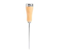 Akozon Stainless Steel Ice Pick Crusher with Wooden Handle - Versatile Kitchen and Bar Tool - Ideal for Breaking Ice Blocks - Compact and Portable Awl Punch
