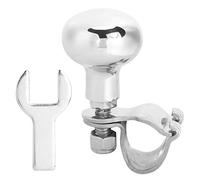 Akozon Steering Wheel Assist Stainless Steel Prime + Steering Wheel Knob 316 Stainless Steel Steering Wheel Knob Auxiliary Boosters Ball Handle Boat Accessory auto