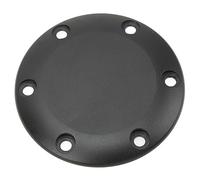 Akozon Steering Wheel Horn Cover, Aluminum Black, Easy Installation, Universal Fit for Passenger Car