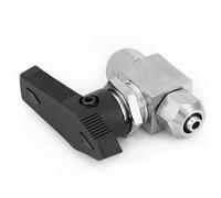 Akozon Straight in 304 Stainless Steel Ball Valve, Quick Twisting Valve for Water & Air Pipes - Resistant & Proof Design (Straight Through 6 * 4mm)