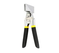 Akozon Straight Jaw Strong Rebound Spring Sheet Metal Hand Seamer (75mm