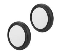 Akozon Stroller Rubber Wheels Accessories For Yoya Vovo Wheel Carriage With Tools 1 Pair Back For Home (A pair of rear wheels)