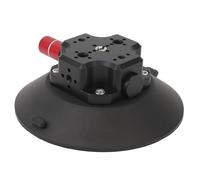 Akozon Suction Camera Car Mount 1/4in 3/8in Threads Quick Release Vacuum Suction Cup Camera Mount for Windshield Window 5.7 Inch Photograph Accessories