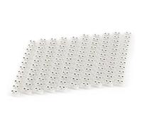 Akozon Terminal Blocks 10pcs 360V 10A Dual Row Screw Terminals Electric Barrier 12-terminal Strip Block