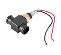 Akozon Thermostat Water Temperature Switch Radiator Coolant Fan Temp Sensor for Motorcycle ATV Off Road Vehicle (Black)