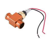 Akozon Thermostat Water Temperature Switch Radiator Coolant Fan Temp Sensor for Motorcycle ATV Off Road Vehicle (Orange)