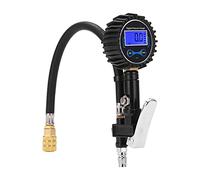 Akozon Tire Pressure Gauge Digital Lcd 3-200 Psi Four Unit Switch | Rubber Aluminum Alloy Copper, Cars Motorcycles Buses, Tire Inflator Quick Connect, Bleed Valve, Auto Shutoff