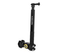 Akozon Title: Bike Handlebar Camera Clamp Mount - Adjustable Motorcycle Bracket with Selfie Stick for Action Cameras - Compatible with 29mm-32mm Handlebars