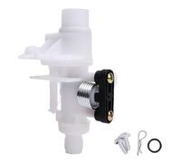 Akozon Toilet Water Valve Module Service Kit 31113 Replacement | Plastic and Metal, Freeze Resistant, Sanitation Assembly, Fits Thetford Bravura, Screws Clamp Washer Included