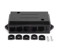 Akozon Trailer Junction Box, Junction Box American 7-way Trailer Waterproof Wire Junction Box Trailer Light Kit Trailer Wiring Harness Kit Trailer Light and Wiring Kit Trailer Light Trailer